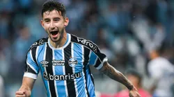 Mathias Villasanti em ação pelo Grêmio. Foto: Maxi Franzoi/AGIF