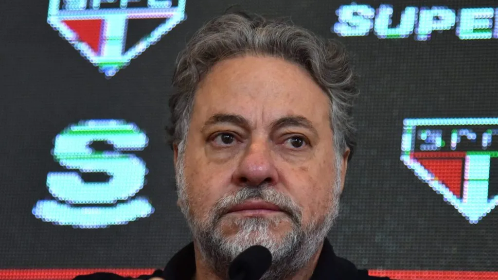 Foto: Roberto Casimiro/Fotoarena – Julio Casares negocia parceria com magnata do Olympiacos.