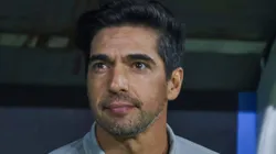 Abel durante jogo do Verdão no Allianz Parque.