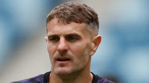 Vegetti jogador do Vasco durante partida contra o Cuiaba. Foto: Gil Gomes/AGIF