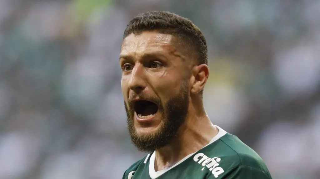 Zé Rafael, meia do Palmeiras. Foto: IMAGO / Sports Press Photo