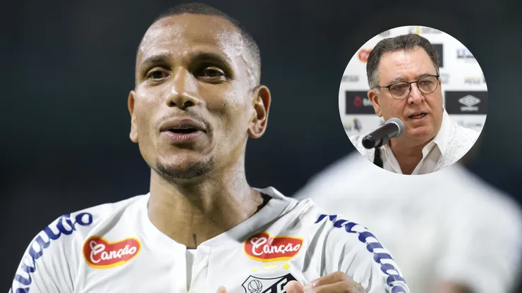 Marcelo Teixeira encaminha renovações de Otero e Gil no Santos. Foto: AGIF