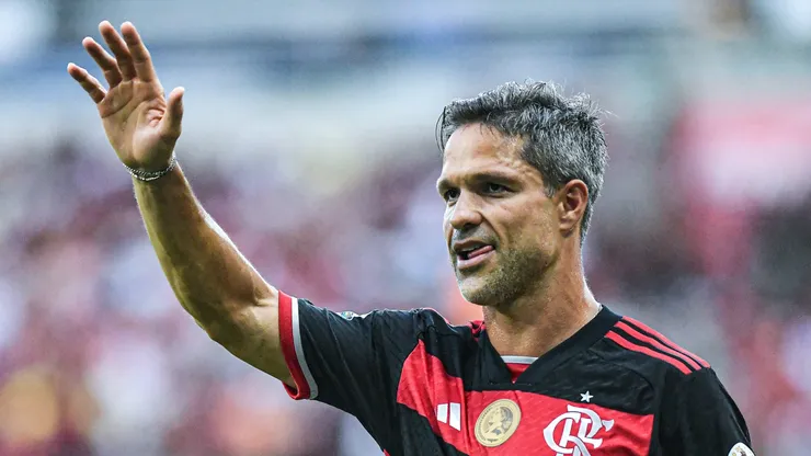 Diego Ribas jogador do Flamengo durante partida contra o Amigos da Italia. Foto: Thiago Ribeiro/AGIF