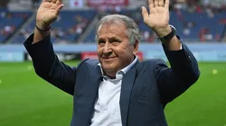 Zico durante partida no Japão em 2017. Foto: Masashi Hara