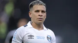 Soteldo durante partida entre Vasco e Grêmio, pelo Campeonato Brasileiro, em São Januário.