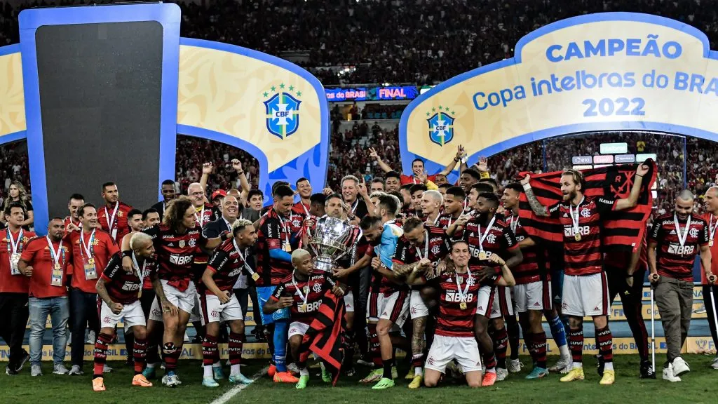 Flamengo na Copa do Brasil de 2022. Foto: Thiago Ribeiro/AGIF