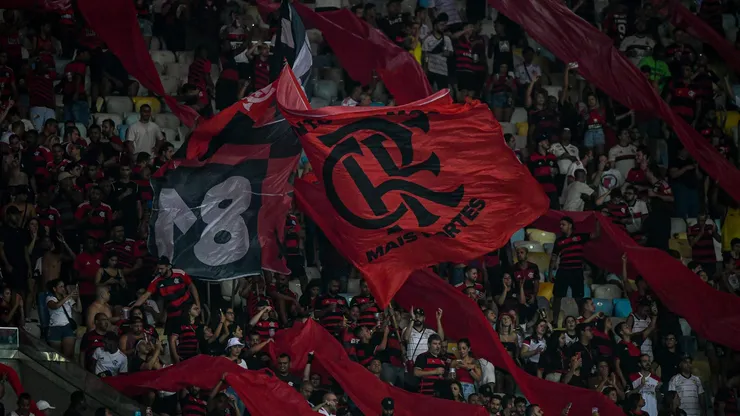 Torcida do Flamengo em 2024. Foto: Thiago Ribeiro/AGIF