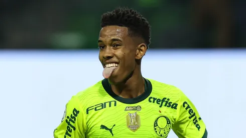 Estevão fez elogios ao jogador - Foto: Cesar Greco/Palmeiras.