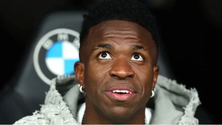 Vini Jr. no Real Madrid..Foto: Florencia Tan Jun/Getty Images