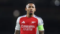 Gabriel Jesus em partida pelo Arsenal. Foto: Daniel Weir