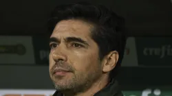 Abel Ferreira durante jogo do Verdão no Brasileirão 2024.