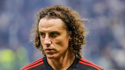 David Luiz durante jogo do Fla no Brasilerão 2024.
