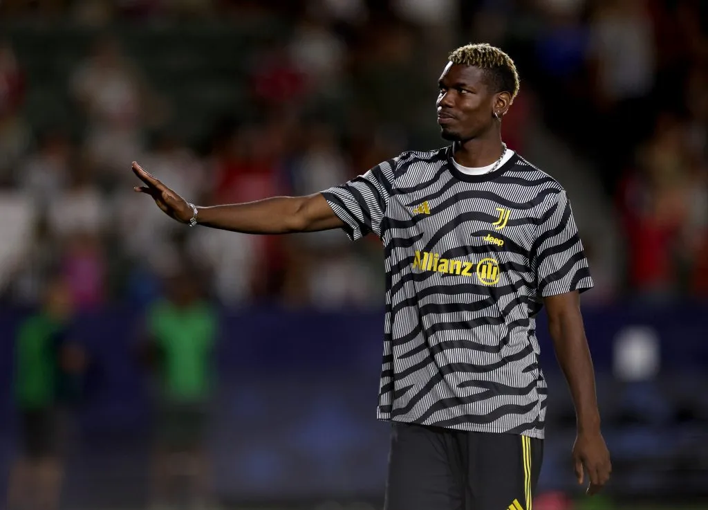 Pogba em amistoso pela Juventus. Photo by Harry How/Getty Images