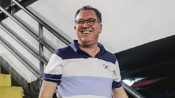 Marcelo Teixeira na Vila Belmiro. Foto: Reinaldo Campos/AGIF