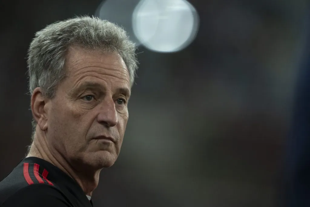 Rodolfo Landim vê seus apoiadores perderam as duas eleições pelo comando do Flamengo. Foto: Jorge Rodrigues/AGIF