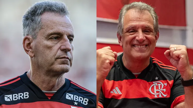 Apoiado por BAP, Ricardo Lomba derrota candidato de Landim em eleição para o Conselho do Flamengo. PHOTOxPHOTO: BAP (Reprodução)/Landim (AGIF)