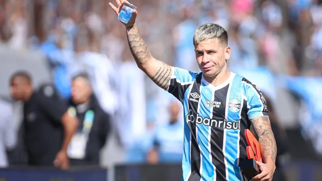 Soteldo durante partida. Foto: Maxi Franzoi/AGIF