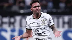Gustavo Mosquito durante partida entre Corinthians e América-MG, na Neo Química Arena, pelo Brasileirão 2022.