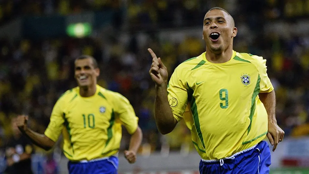 Ronaldo na Seleção Brasileira. Foto:Alex Livesey/Getty Images