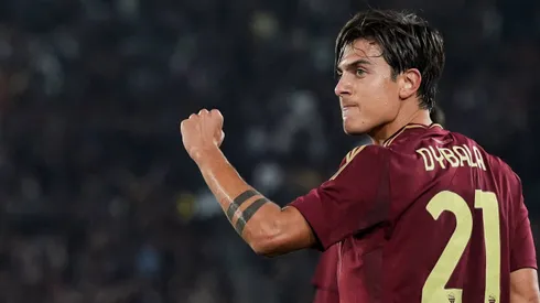 Paulo Dybala em partida pelo Roma. Foto: Antonietta Baldassarre