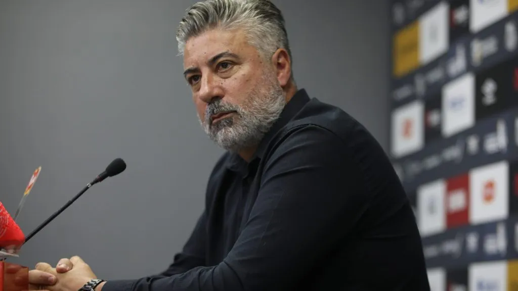 Alexandre Gallo durante entrevista. Foto: Reinaldo Campos/AGIF