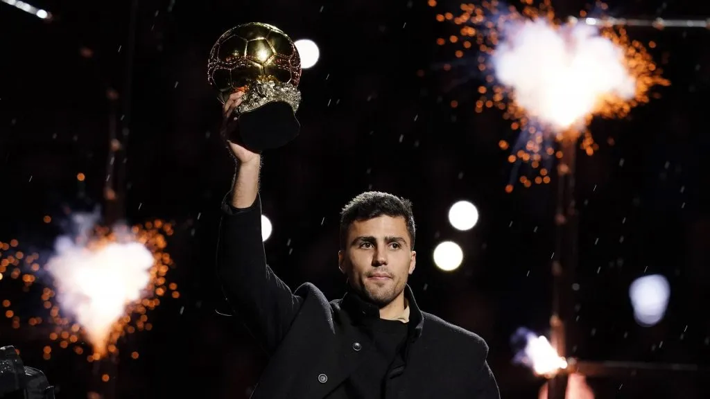 Rodri foi o vencedor do último Bola de Ouro. Foto: IMAGO