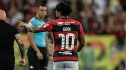 Gabigol com a camisa 10 do Flamengo em 2023. Foto: Thiago Ribeiro/AGIF
