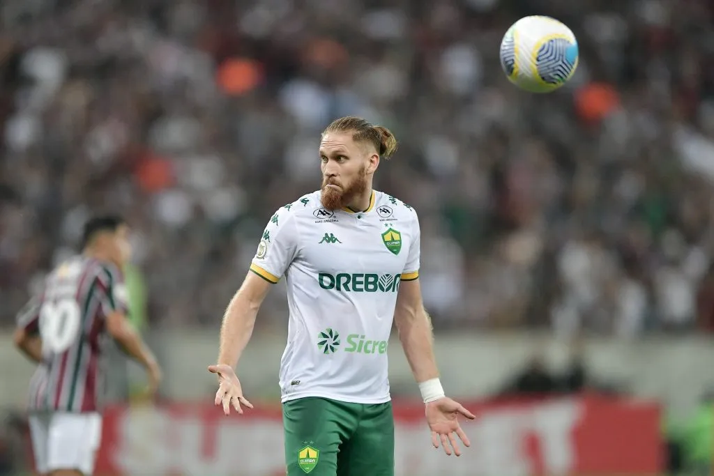 Pitta durante jogo contra o Fluminense. Foto: Thiago Ribeiro/AGIF