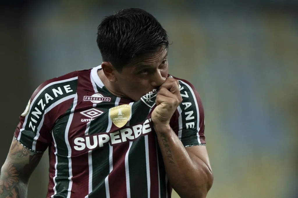 Com 90 gols marcados, Cano é o segundo maior artilheiro do Fluminense no século. Foto: Jorge Rodrigues/AGIF