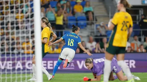 A joia do Corinthians brilhou pela Seleção Brasileira nos amistosos contra a Austrália, no último jogo decisivo ela marcou o gol da vitória para o Brasil