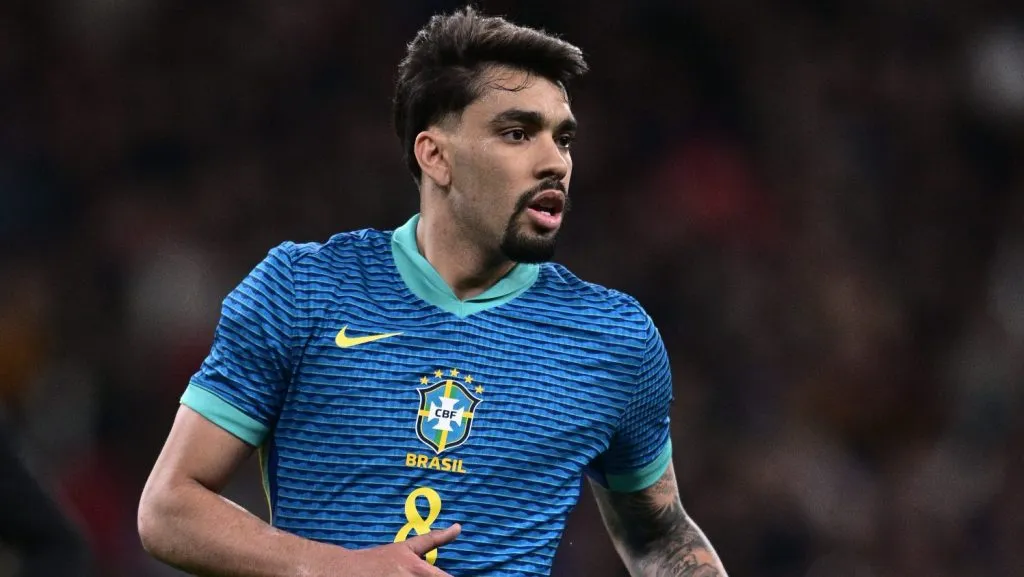 Lucas Paquetá pela Seleção Brasileiro. Foto: Sebastian Frej