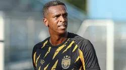 Jô, atacante ex-Corinthians, pelo Amazonas FC. Foto: Amazonas FC.