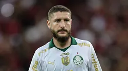 Zé Rafael jogador do Palmeiras durante partida contra o Flamengo no estadio Maracana pelo campeonato Brasileiro A 2024 - Foto: Thiago Ribeiro/AGIF