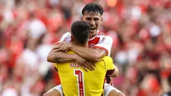Bernabei foi um dos melhores LE do Brasileirão Betano atuando pelo Internacional - Foto: Pedro H. Tesch/Getty Images