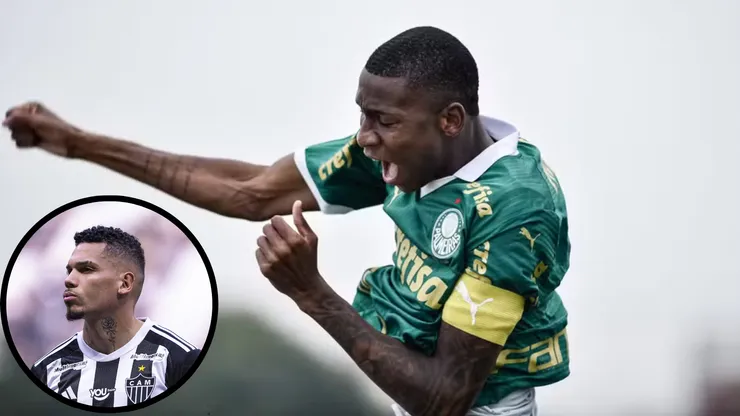 Palmeiras ofereceu 2 meio-campistas e mais dinheiro ao Atlético-MG por Paulinho - Fotos: Ronaldo Barreto/@barretoronaldofotos e Alessandra Torres/AGIF