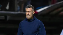 Caixinha durante partida em Bragança Paulista.