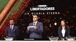 Sorteio da Pré-Libertadores. Foto: Norberto Duarte - Pool/Getty Images