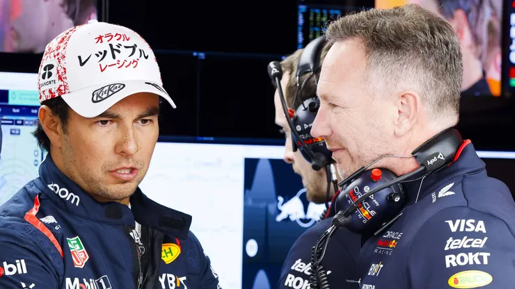 Pérez e Horner no GP do Japão