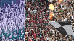 Torcidas dos times do Super Mundial. Foto: Gil Gomes/Marcello Zambrana/Thiago Ribeiro/AGIF