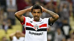 Luiz durante partida contra o Fluminense, no Maracanã.