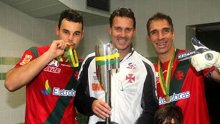 Títulos do Vasco da Copa do Brasil de 2011. Foto: Marcelo Sadio/vasco.com.br