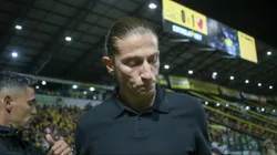 Filipe Luis tecnico do Flamengo durante partida contra o Criciuma no estadio Heriberto Hulse pelo campeonato Brasileiro A 2024. Foto: Leonardo Hubbe/AGIF