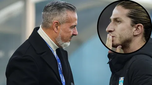 José Boto e Filipe Luís sabem do desejo de David Luiz em ficar para 2025 e Flamengo quer redução de salário do zagueiro - Fotos: IMAGO e Alexandre Loureiro/AGIF