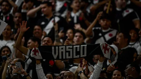 Torcida do Vasco durante partida contra Bahia no estadio Sao Januario. Foto: Thiago Ribeiro/AGIF