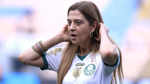 Leila Pereira acompanha Palmeiras em jogo - Foto: Marcello Zambrana/AGIF