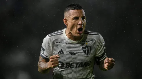 Arana jogador do Atletico-MG durante partida contra o Vasco no estadio Sao Januario pelo campeonato Copa Do Brasil 2024. Foto: Thiago Ribeiro/AGIF