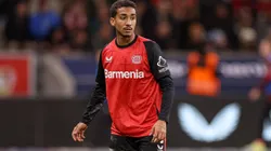 Leverkusen, Deutschland, 07.12.24: Arthur Bayer 04 Leverkusen schaut waehrend des 1. Bundesliga Spiels zwischen Bayer 04 Leverkusen - FC St.Pauli in der Bayarena am 07. December 2024 in Leverkusen, Deutschland. Leverkusen Bayarena Germany *** Leverkusen, Germany, 07 12 24 Arthur Bayer 04 Leverkusen looks on during the 1 Bundesliga match between Bayer 04 Leverkusen FC St Pauli at Bayarena on December 07, 2024 in Leverkusen, Germany Leverkusen Bayarena Germany Copyright: xStefanxBrauer/Brauer-Fotoagenturx