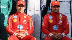 Leclerc e Sainz em Abu Dhabi