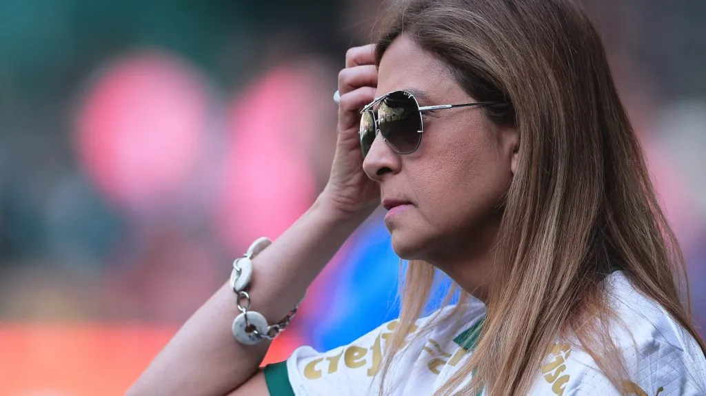 Leila Pereira, presidente do Palmeiras - Ettore Chiereguini/AGIF