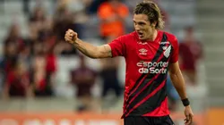 Agustín Canobbio em partida pelo Athletico-PR. Foto: Rodolfo Buhrer